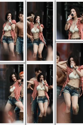 166权恩妃(18) 25年水弹音乐节（双机位合集）4068张