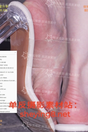 193橙子喵酱 CJ现场 透明凉高超清特写 100张