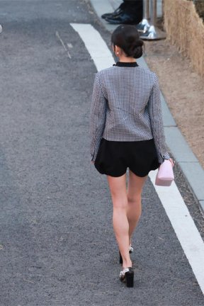 139 IZONE金珉周 黑色短裙高跟 外拍 1239张